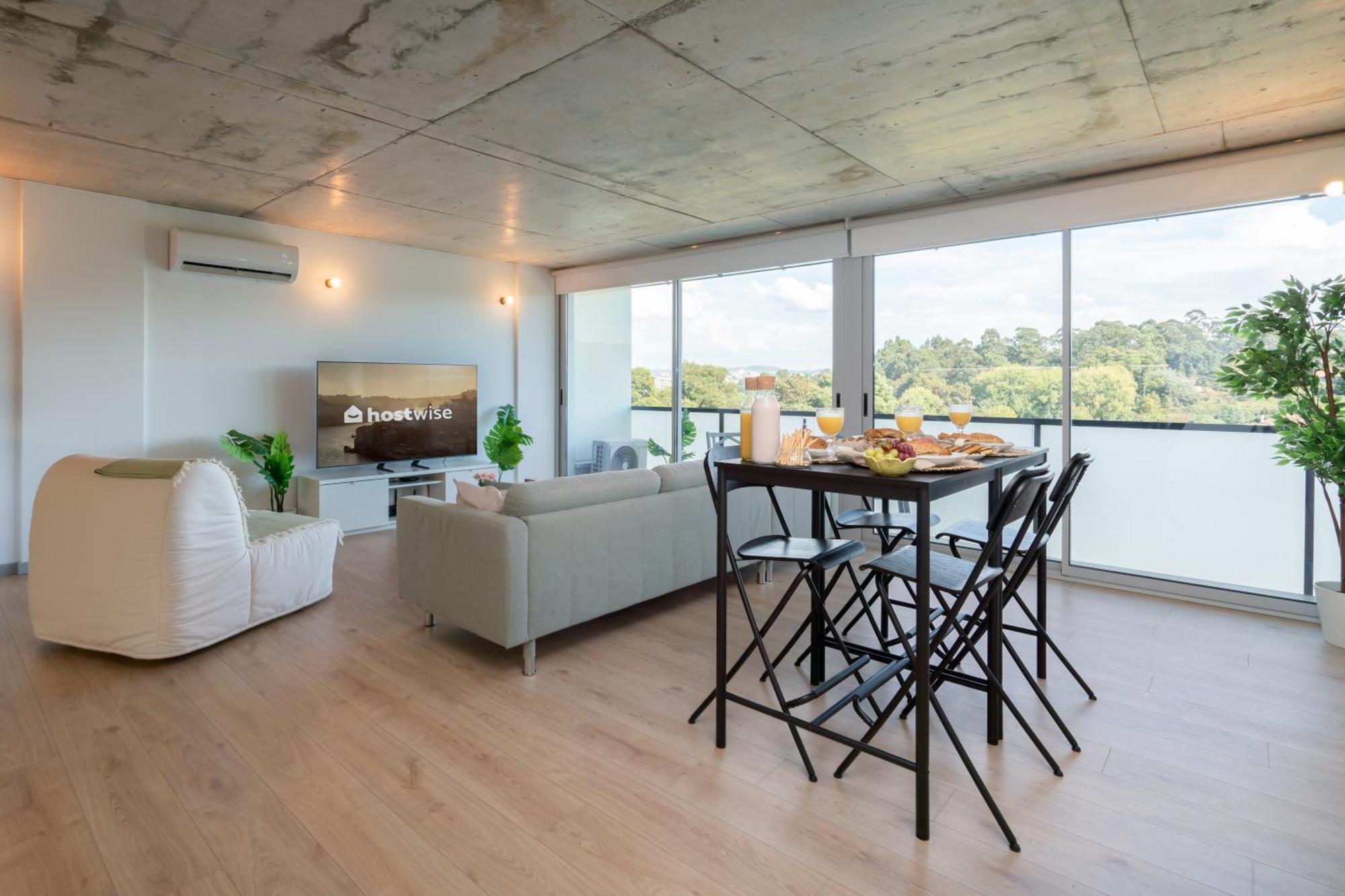 Host Wise - Luxurious Impressive Apartment - Balcony And Pool Vila Nova de Gaia Zewnętrze zdjęcie