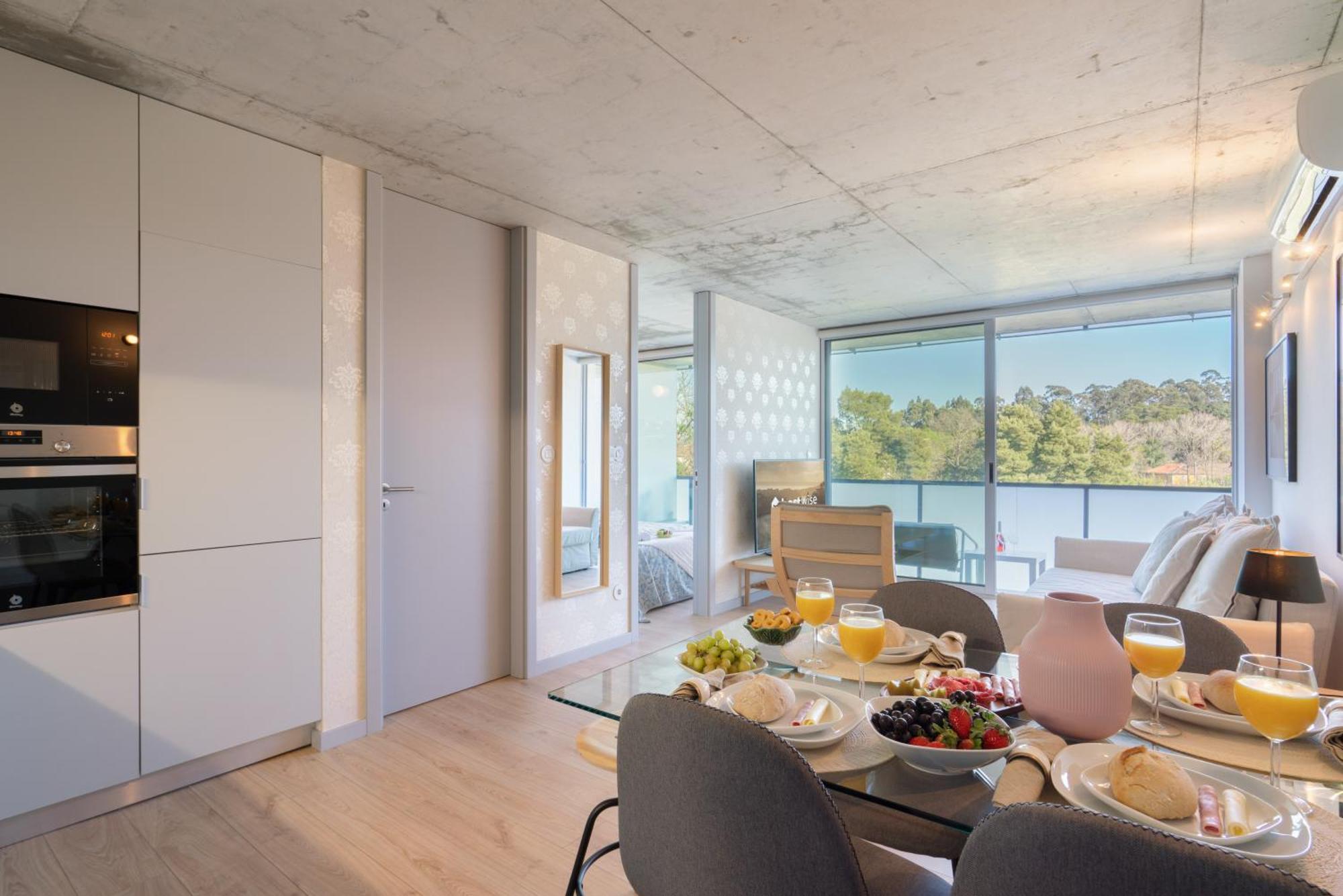 Host Wise - Luxurious Impressive Apartment - Balcony And Pool Vila Nova de Gaia Pokój zdjęcie